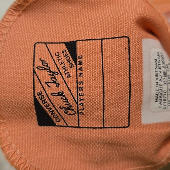 Converse Natasha Pink Floral High-Top Sneakers - Picture 12 of 15